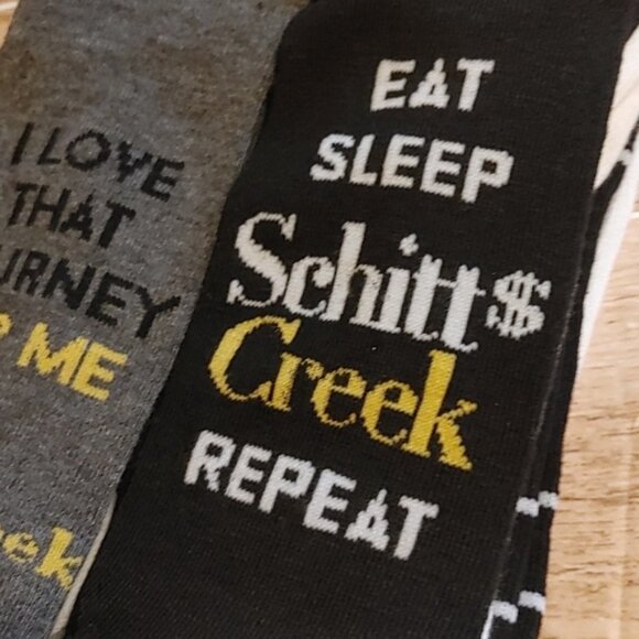 BNIP new Schitt's Creek TV show socks 10 pairs size 4-10 - Picture 2 of 8